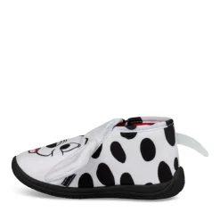 Chaussons Bottine BLANC Garçon Motif Animal Fermeture éclair