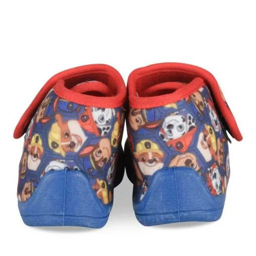 Chaussons Bottine MARINE Garçon Motif Multicolore Scratch