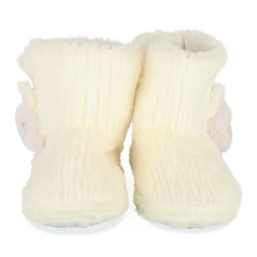Chaussons Bottines BEIGE LOVELY SKULL