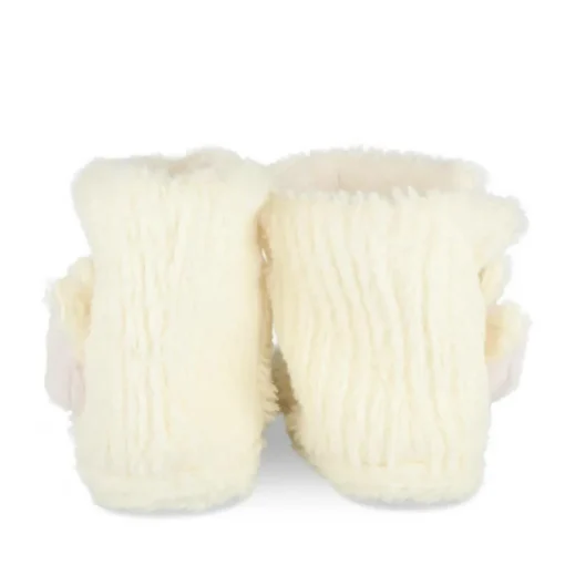 Chaussons Bottines BEIGE LOVELY SKULL