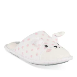 Chaussons Chien BLANC LOVELY SKULL