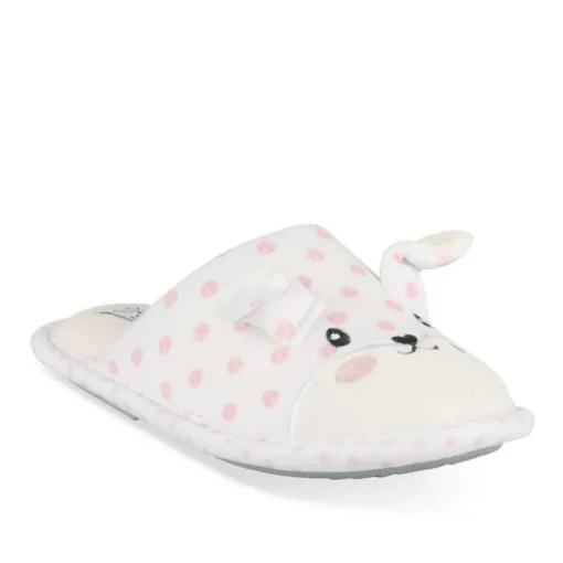 Chaussons Chien BLANC LOVELY SKULL