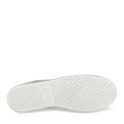 Chaussons De Gym ROSE Fille Motif Uni A Enfiler