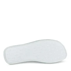 Chaussons GRIS Femme Motif A Pois A Enfiler