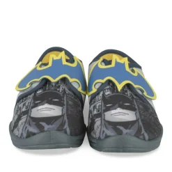 Chaussons GRIS Garçon Motif Uni Elastique