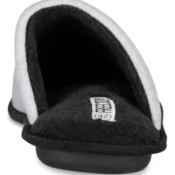 Chaussons GRIS Homme Motif Uni A Enfiler