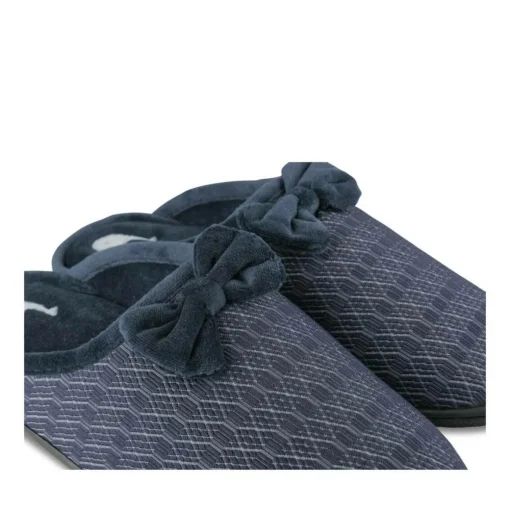 Chaussons MARINE Femme Motif Uni A Enfiler