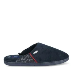 Chaussons MARINE Homme Motif Uni A Enfiler