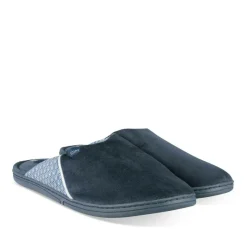 Chaussons MARINE Homme Motif Uni A Enfiler