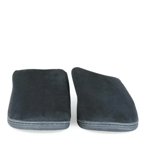 Chaussons MARINE Homme Motif Uni A Enfiler