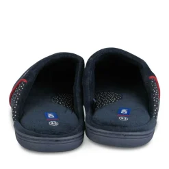 Chaussons MARINE Homme Motif Uni A Enfiler