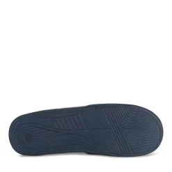 Chaussons MARINE Homme Motif Uni A Enfiler