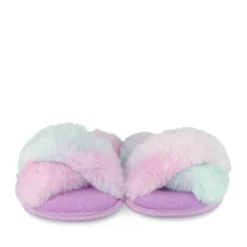 Chaussons MULTICOLOR Fille Motif Multicolore A Enfiler