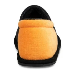 Chaussons NOIR Garçon Motif Uni A Enfiler