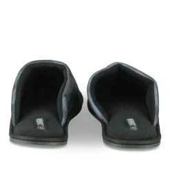 Chaussons NOIR Homme Motif Camouflage A Enfiler