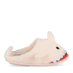 Chaussons Peluche Requin ROSE LOVELY SKULL
