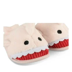 Chaussons Peluche Requin ROSE LOVELY SKULL