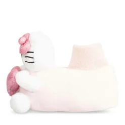 Chaussons Peluche ROSE HELLO KITTY