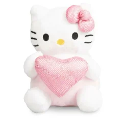 Chaussons Peluche ROSE HELLO KITTY