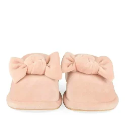 Chaussons ROSE Femme Motif Uni A Enfiler