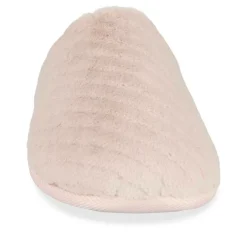 Chaussons ROSE Femme Motif Uni A Enfiler