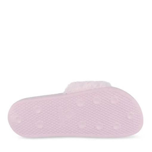 Chaussons ROSE Femme Motif Uni A Enfiler