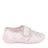 Chaussons ROSE Fille Motif Uni Scratch