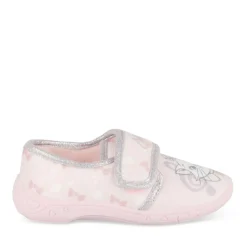 Chaussons ROSE Fille Motif Uni Scratch