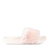 Chaussons ROSE Fille Motif Uni A Enfiler