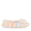 Chaussons ROSE Fille Motif Uni A Enfiler