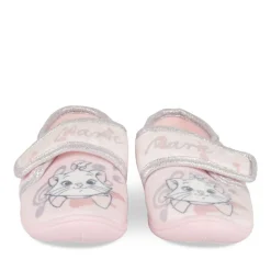 Chaussons ROSE Fille Motif Uni Scratch