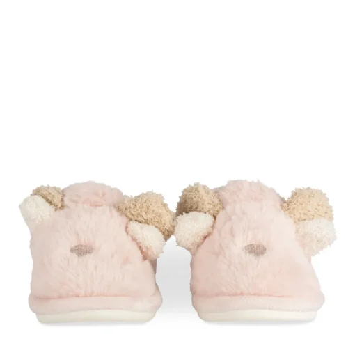 Chaussons ROSE Fille Motif Uni A Enfiler