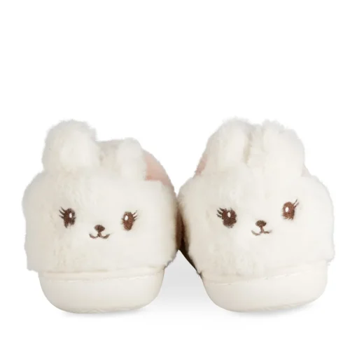 Chaussons ROSE Fille Motif Uni A Enfiler