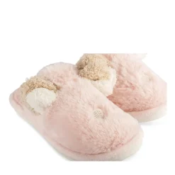 Chaussons ROSE Fille Motif Uni A Enfiler