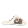 Chaussons Vache BLANC MERRY SCOTT