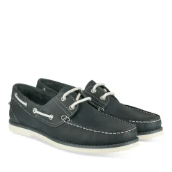 Chaussures Bateau MARINE Homme CUIR Motif Uni Lacets
