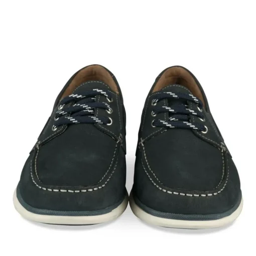 Chaussures Bateau MARINE Homme CUIR Motif Uni Lacets