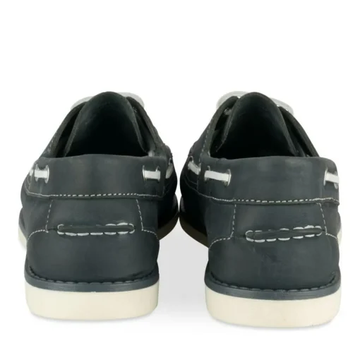 Chaussures Bateau MARINE Homme CUIR Motif Uni Lacets