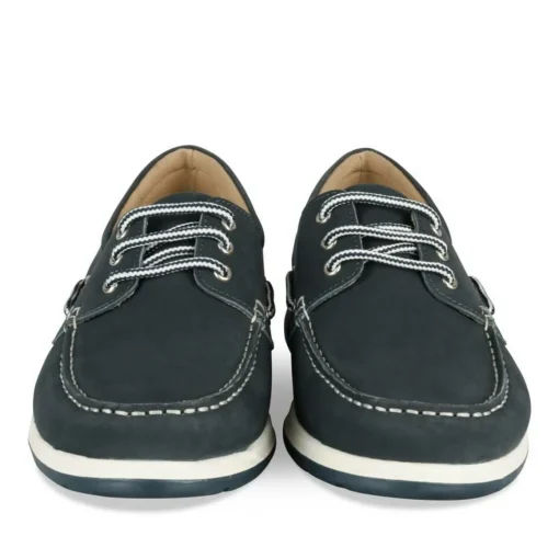 Chaussures Bateau MARINE Homme CUIR Motif Uni Lacets