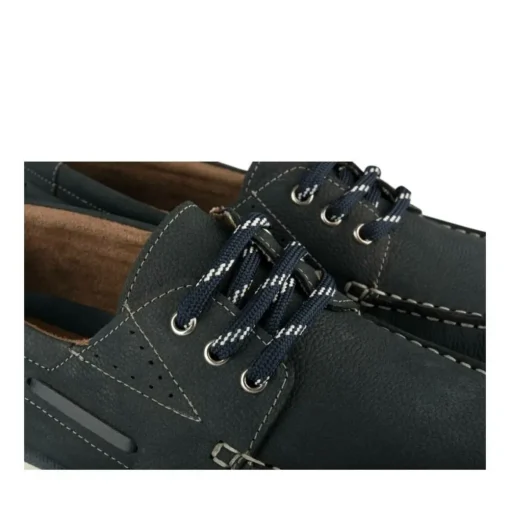 Chaussures Bateau MARINE Homme CUIR Motif Uni Lacets