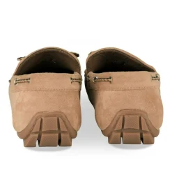 Chaussures Bateau TAUPE Homme Motif Uni A Enfiler