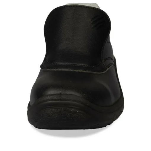 Chaussures De Sécurité NOIR Homme CUIR Elastique