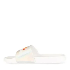 Claquettes ARGENT Femme Motif Uni