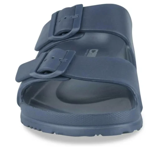 Claquettes MARINE Homme Motif Uni A Enfiler