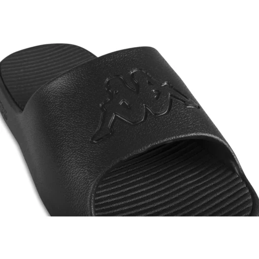 Claquettes NOIR Garçon Motif Uni A Enfiler
