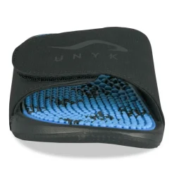 Claquettes NOIR Homme Motif Uni A Enfiler