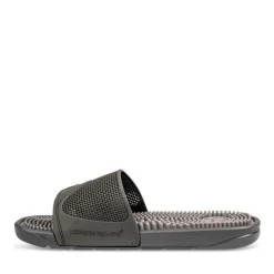 Claquettes NOIR Homme Motif Uni A Enfiler