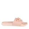 Claquettes ROSE Femme Motif Uni A Enfiler