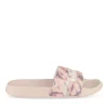 Claquettes ROSE Femme Motif Camouflage A Enfiler