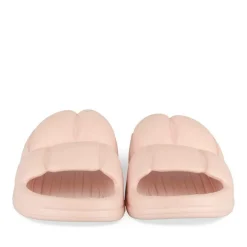 Claquettes ROSE Femme Motif Uni A Enfiler